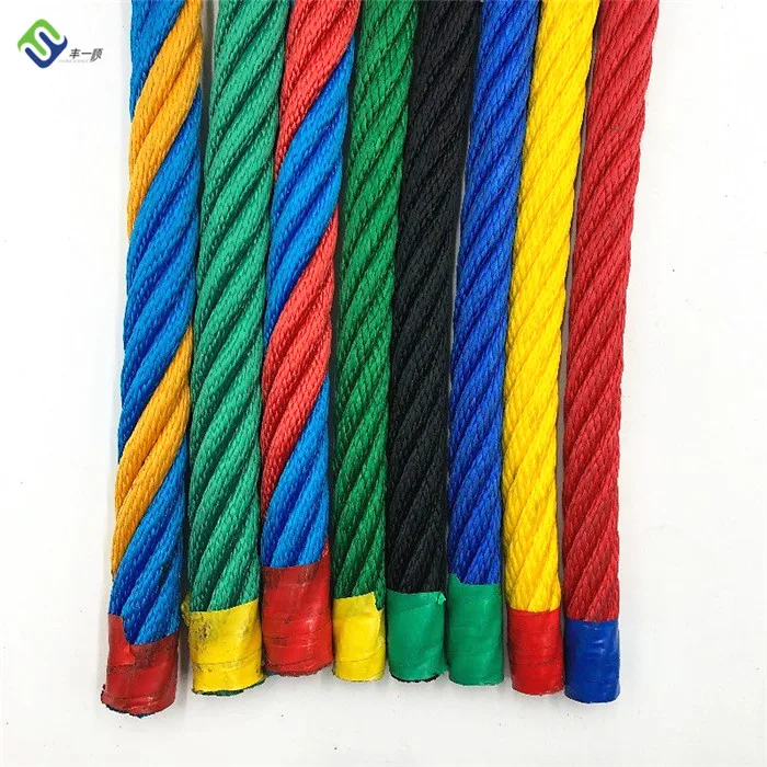 

16mm High quality polyamide outdoor playground combination rope, Red, blue, black etc.