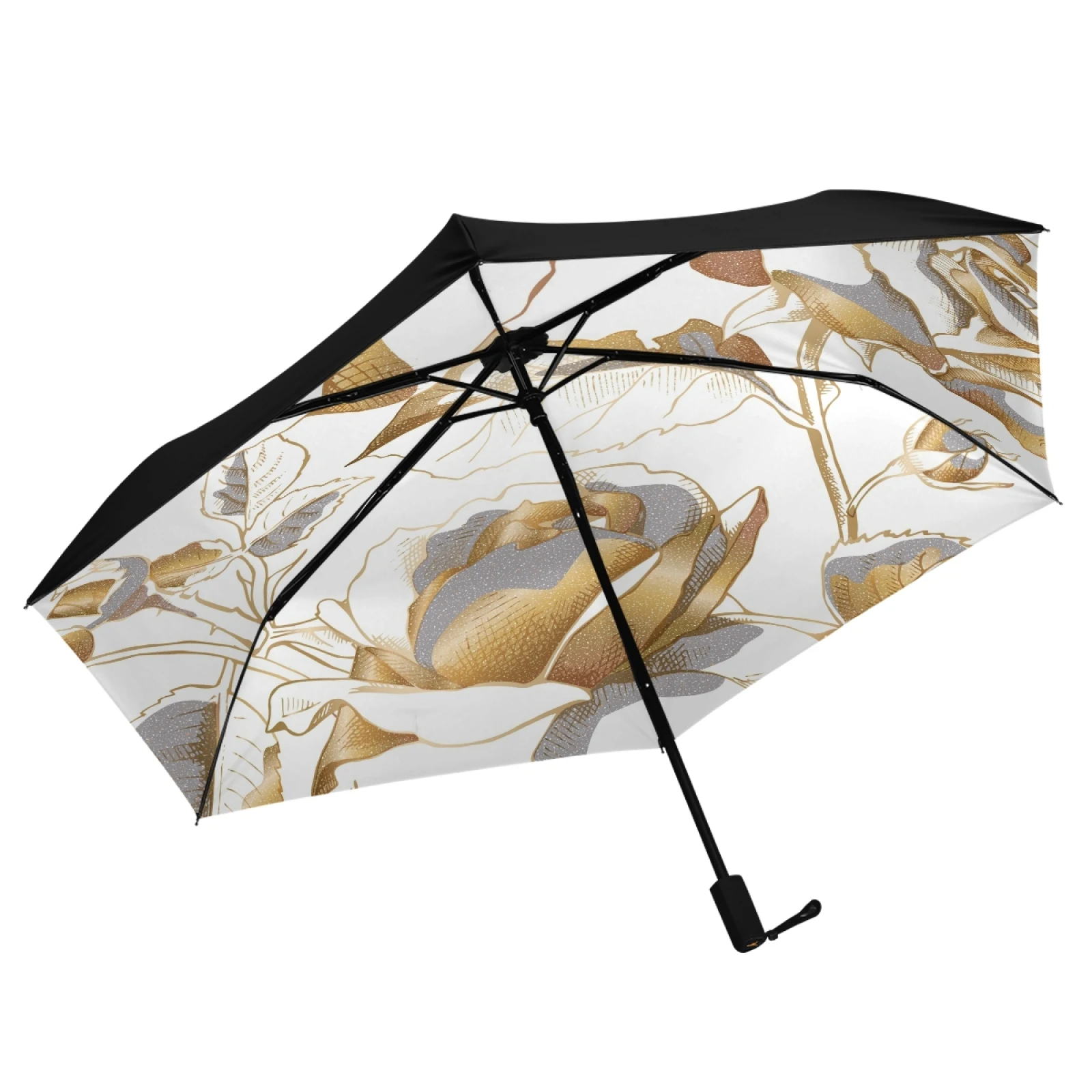 

Promotion fashion Designed Printing Manual Open Close 3 Fold Rain umbrellas with custom logo prints, Customized color