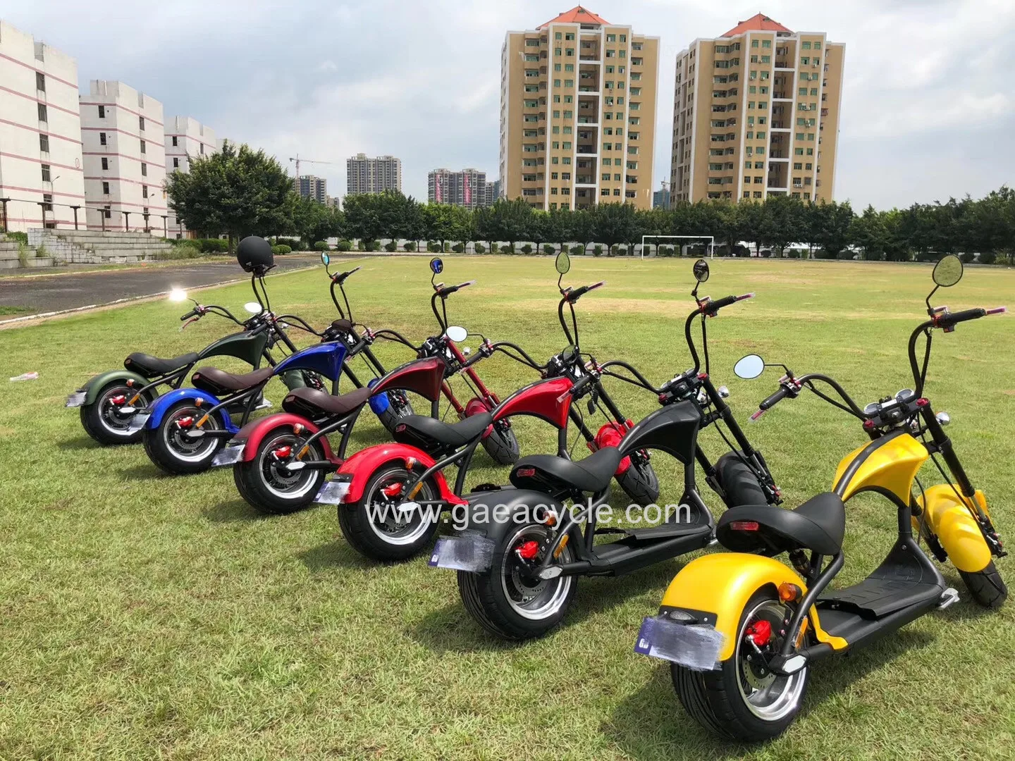 2000w 60v30ah Citycoco Electric Scooter With Sidecars Can Carry One