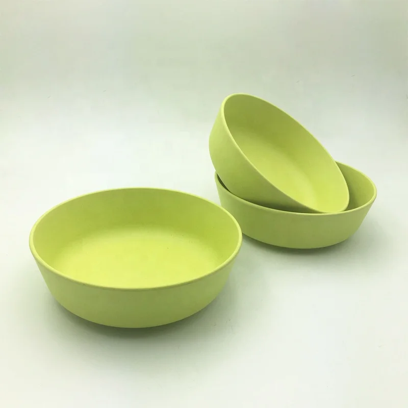

BPA free kids like to eat bamboo fruit bowls, Any color from pantone book