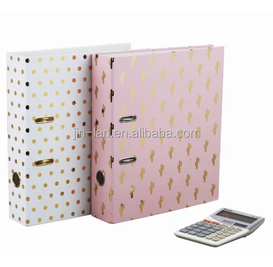 High Quality A4 Paper Lever Arch File Gold Foil Buy A4/fc Paper File