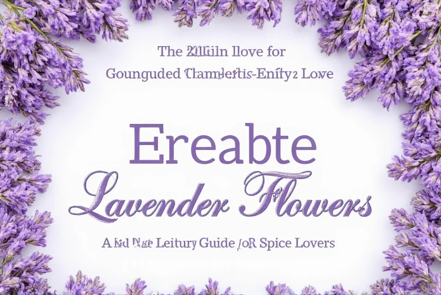 Lavender on Cake