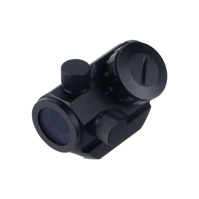 

Tactical 1x24 Red Dot Sight Scope with 1" Picatinny Short Riser Mount for Hunting