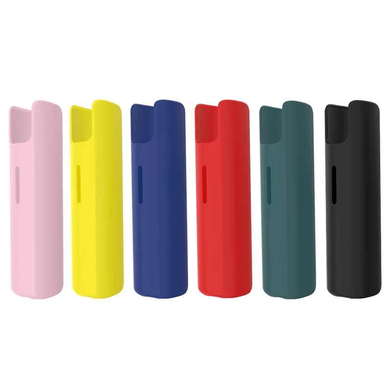 

6 Colors Portable Cigarette Smoking Cases Silicone Case for LIL Solid 2.0 Cover