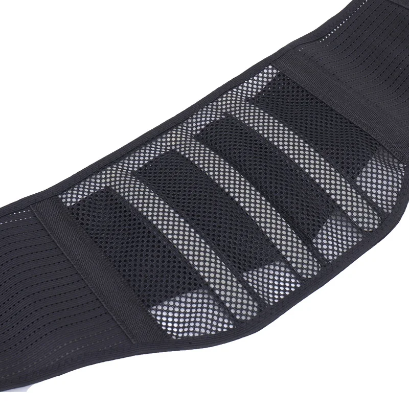 

Medical lumbar support belt orthopedic back straightening lumbar support with lumbar muscle sprain, Black