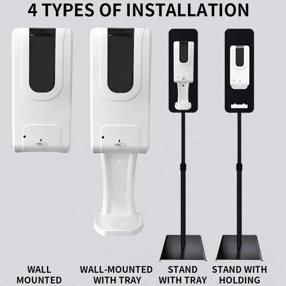 
touchless hand sanitizer dispenser automatic foam soap gel dispenser 1000 ml 