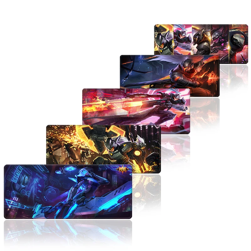 

League of Legends lol super large natural rubber original customized lock edge multi-color mouse pad