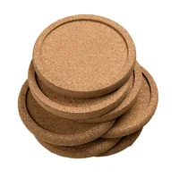 

Hight Quality Sublimation Cork Coaster Cork Wood Coaster