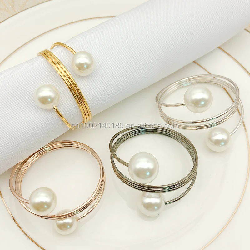 Cheap Pearl Napkin Ring Gold Dinner Napkin Rings Silver Plated Metal Napkin  Holder For Table Decoration Stocked Hwp24 - Buy Pearl Napkin Ring,Gold  Napkin Ring,Silver Napkin Rings Product on Alibaba.com