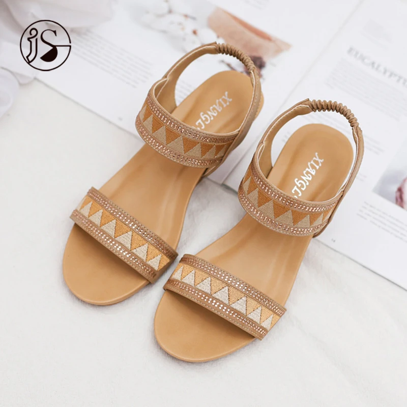 

European fashion slippers for women HI-Q Roman shoes women sandals 2021, Picture