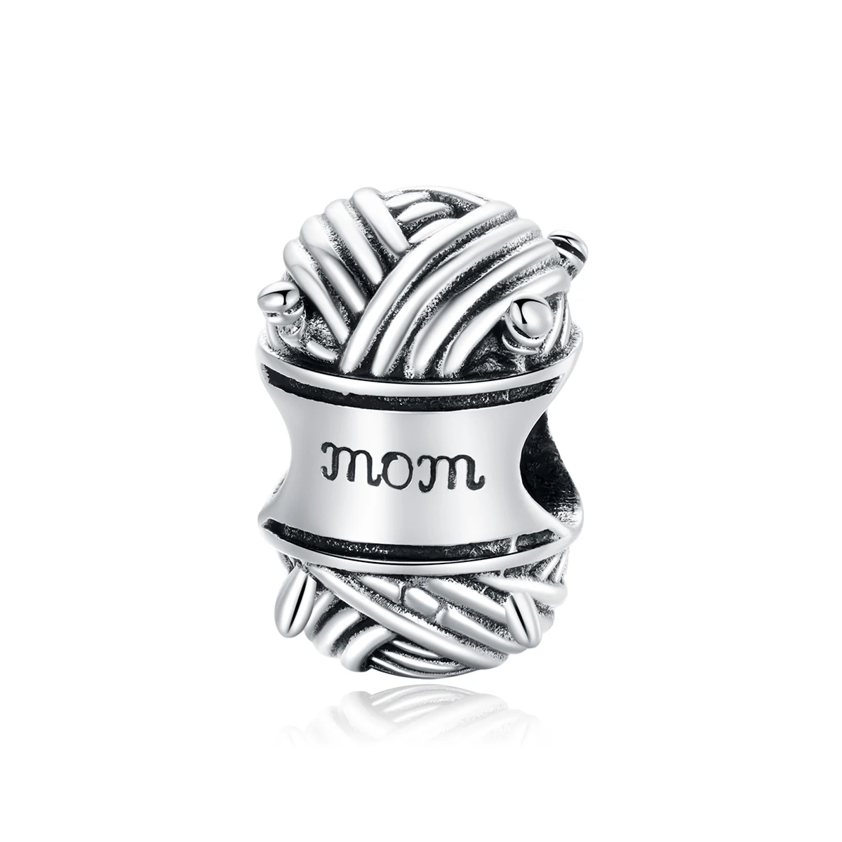 

Tibetan silver charms yarn ball knit crochet charms jewelry making