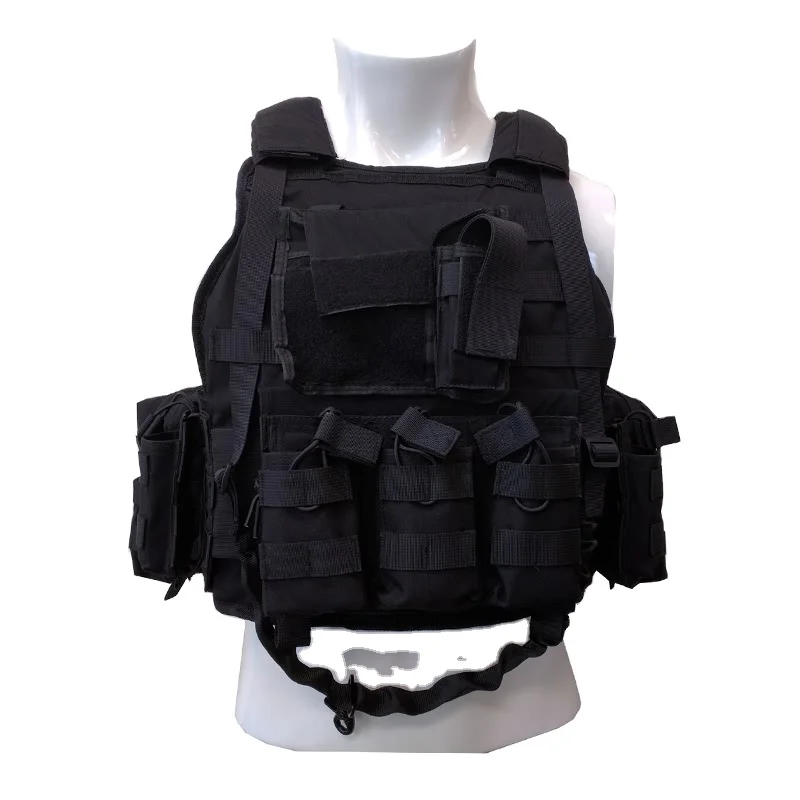 

Custom Mochila Tactica Black Day vest Waterproof Molle Chest Rig Vest Army Military Tactical Vest