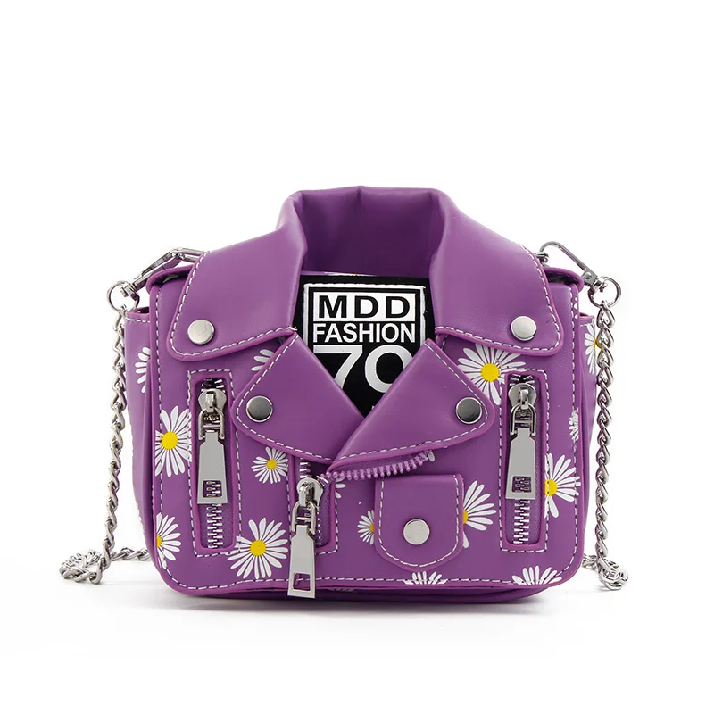 

2020 Hot Selling Mini Jacket Shape Purses and Handbags Wholesale
