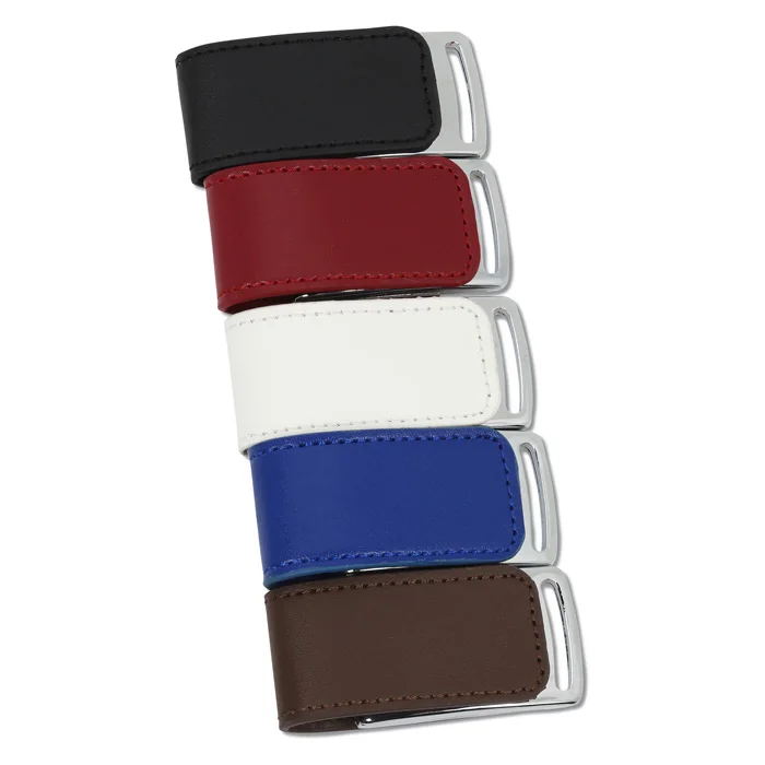 

Customize Stamping Logo Leather USB Flash Drive 4GB 8GB Leather Pen Drive