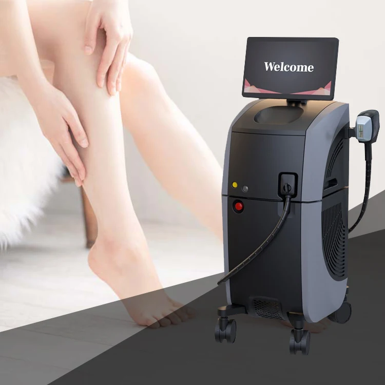 

2021 New 1600W Big Power Alma Soprano Ice Laser Platinum 1800W Hair Removal Diode Laser 755 808 1064 hair removal machine