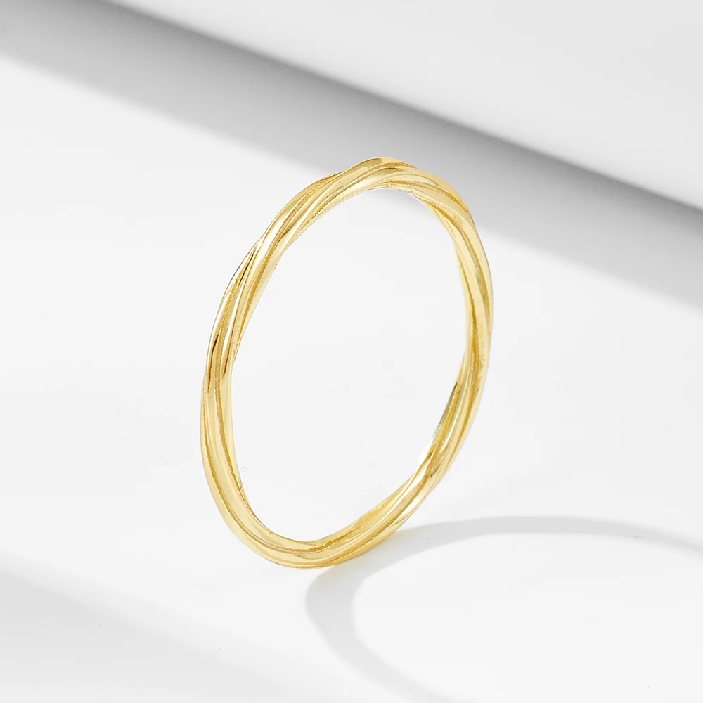 

Simple design women trendy 925 sterling silver fashion jewelry rings