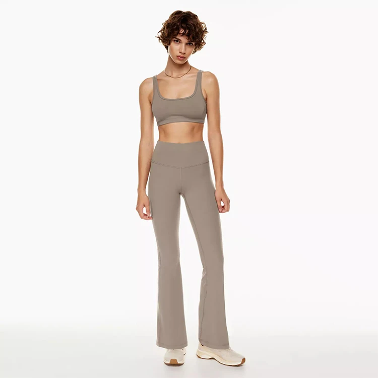 

Ladies Athletic Clothing Gymwear Set For Women Fitness Sports Workout Yoga Suit Activewear Women Legging and Sport Bra Set