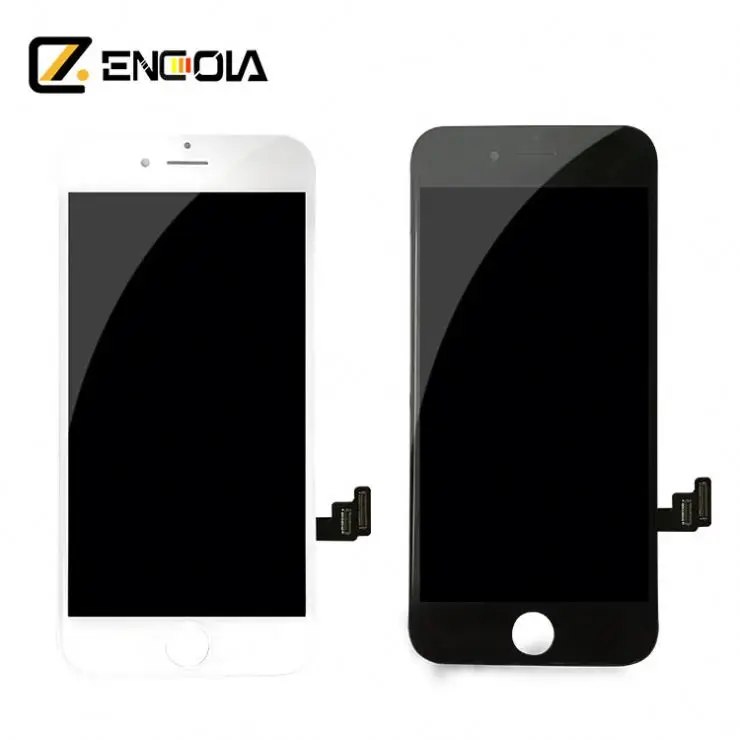 

Free shipping manufacture for iphone 7 lcd,alibaba stock full glass for i7 screen , for iphone 7g lcd display assembly, Black;white