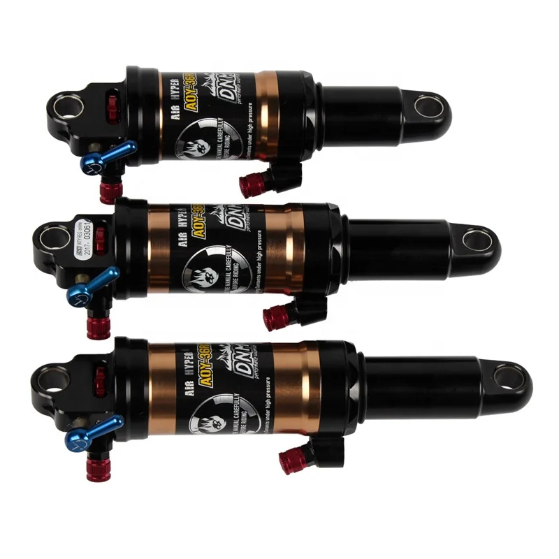 

165 190 200mm Mountain Bike Downhill Shock Rebound MTB Rear Shock Absorbers for Sale Adjustable Damping/Air Pressure Lock Out