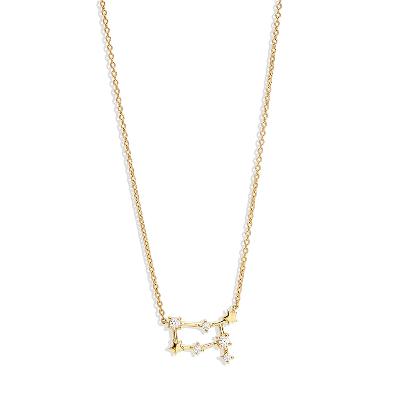 

Best Friend Necklaces Astrology Fashion Jewelry Diamond Clavicle Chain Necklace