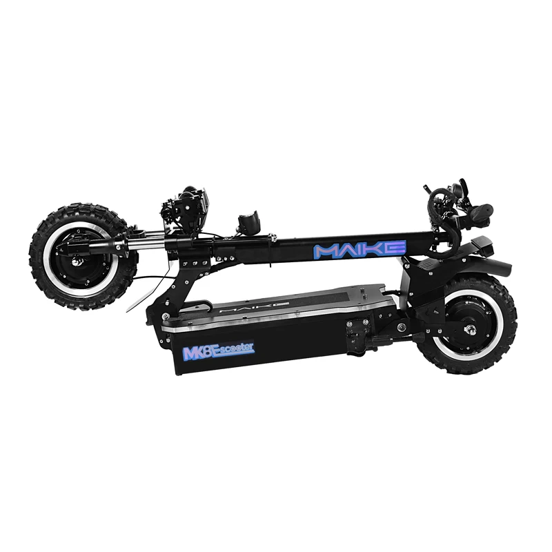 

Big promotion maike mk8 60v 11 inch fat tire e scooter offroad 5000w dual motor high speed fast electric scooter with a seat