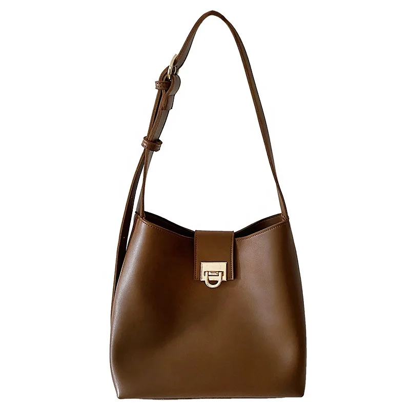 

2021 Fashion Classic High End Quality Ladies Bag Luxury Bucket Leather Shoulder Bag
