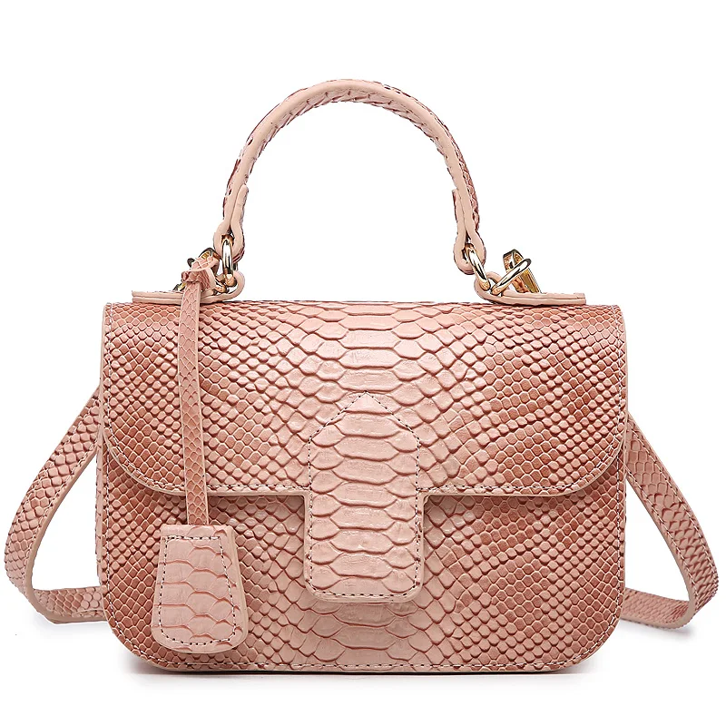 

Fashion 2020 New Women Python Clutch Bag Summer Ostrich Tote Bag Snake Pattern Leather Shoulder Bags Elegant Handbag