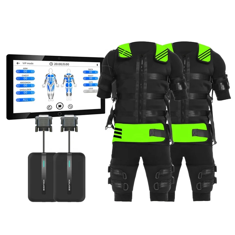 

Professional muscle stimulations ems suits wireless fitness machines in gym