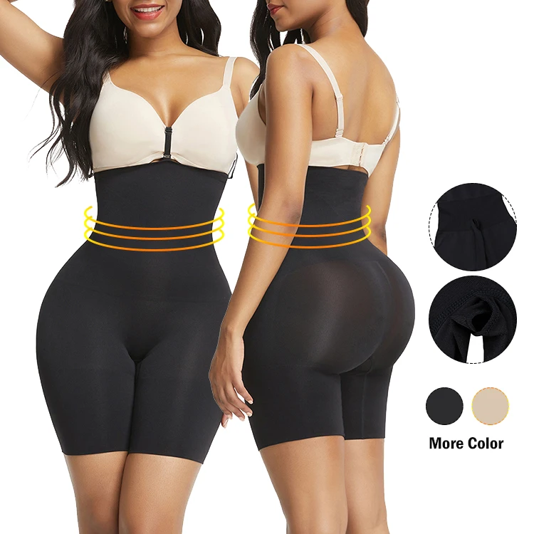 

New Design Compression Elasticity Waist And Thigh Trimmer Women Body Shaper Hip Enhancer Shapewear