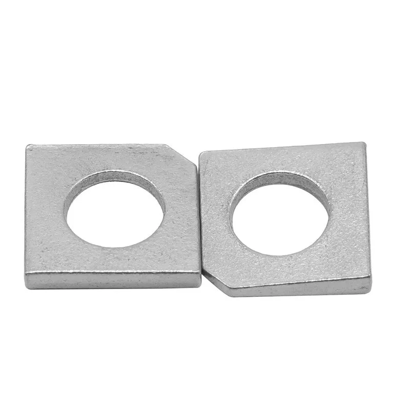Details about   M20~M6 304 A2 Stainless Steel Metric Square Bevel Washers Beam Flange Wedge New 