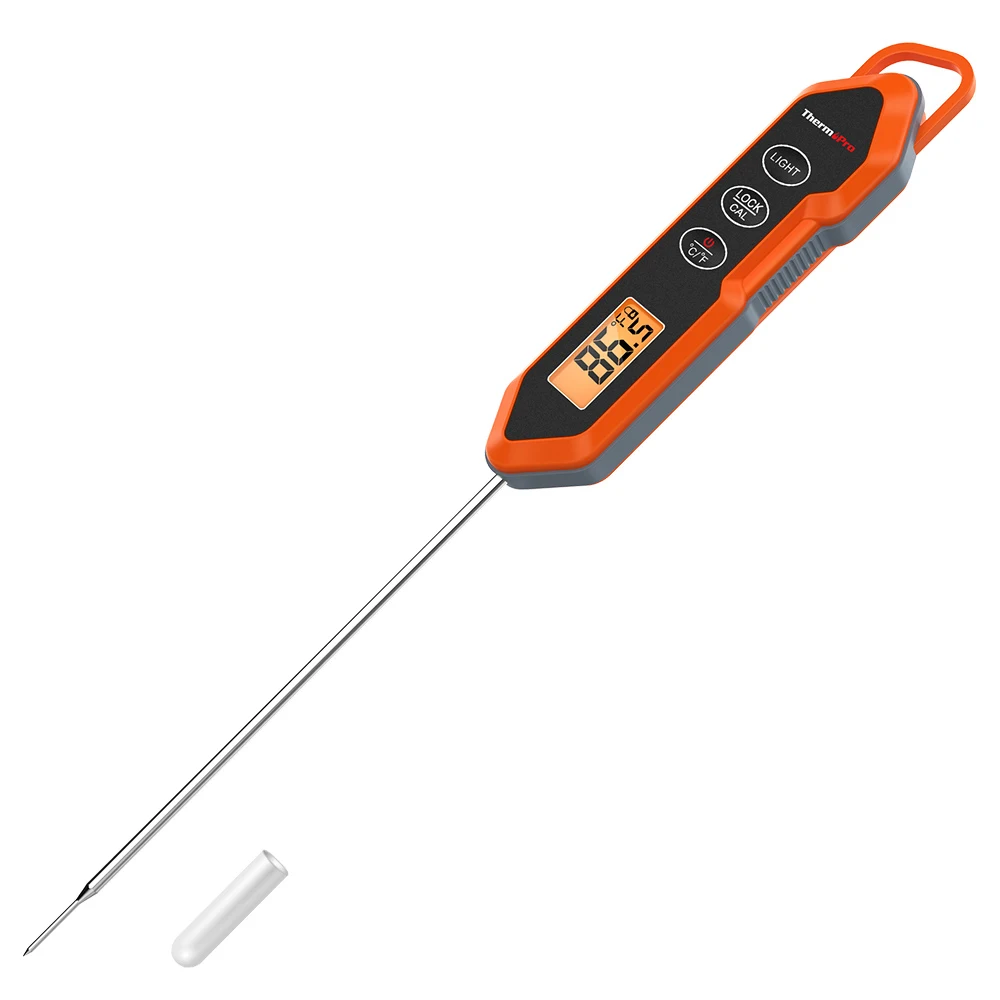 

Thermopro TP15H Waterproof Meat Thermometer Instant Read Digital Thermometer for Grilling Cooking Smoking Food Thermometer 14cm