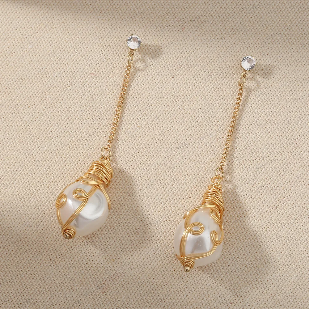 

Designer jewelry famous brands pearl pendant for women luxury wholesale, Gold color