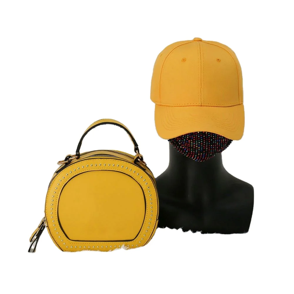 

Professional productionHot sale retro wholesale fashion cheap ny hat and purse set Messenger bag