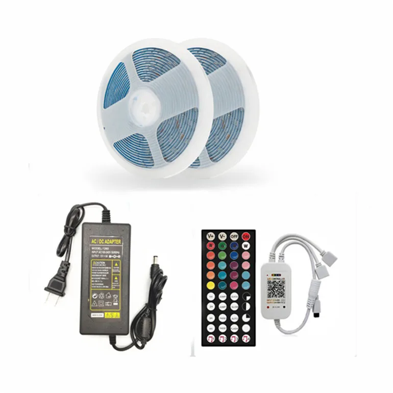 Smart Led Remote Control System Rgb 5050 2835 44Keys Bluetooth Music Led Light Strip Alexa