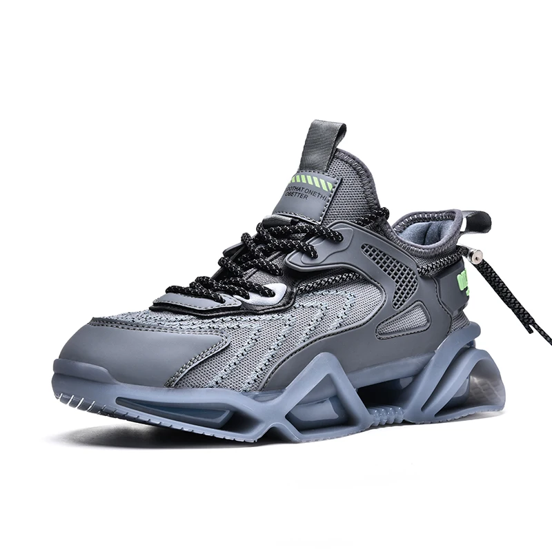 

Hot Sale Running Shoes Men Breathable Shoes Black Outdoor Light Weight Sports Shoess Walking Platform Sneakers, Optional
