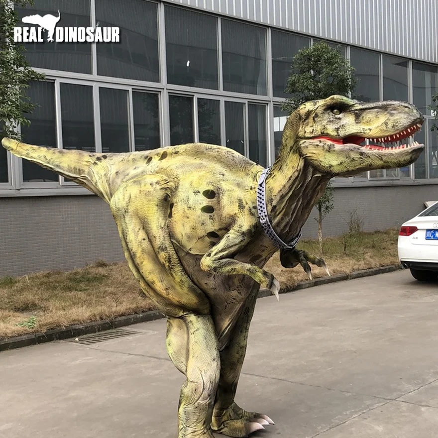 

Realdinosaur Festival events Halloween artificial adult dinosaur costumes