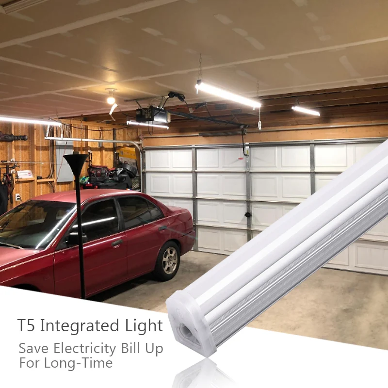 High Power Seamless Connection 4Ft 5Ft 15W 20W Price T5 Integrated Led Daylight Led Tube Light For Shop Office Garage