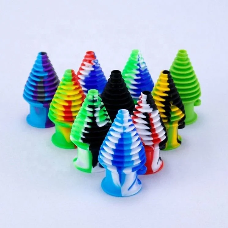 

New Arrival High Quality Silicone Glass Bowl Weed Tobacco Smoking Pipe, Picture
