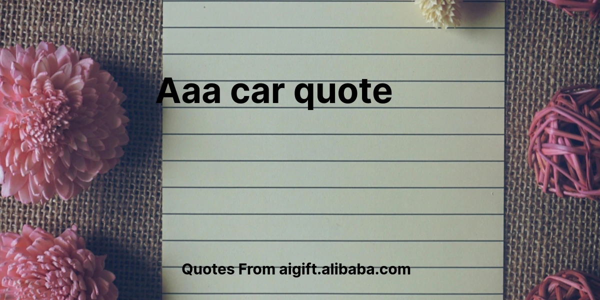 aaa car quote