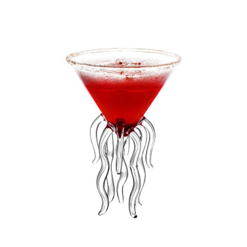 

Creative Jellyfish Octopus Shaped Wine Beer Cup, Transparent