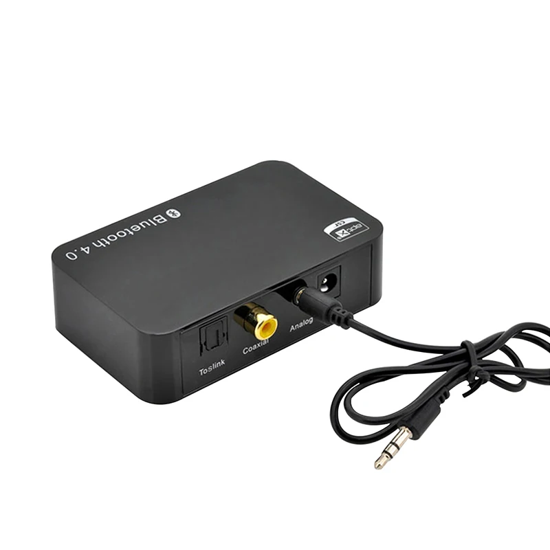 

Portable BT 4.0 Optical Fiber Coaxial 3.5mm audio output high fidelity Wireless Audio Receiver