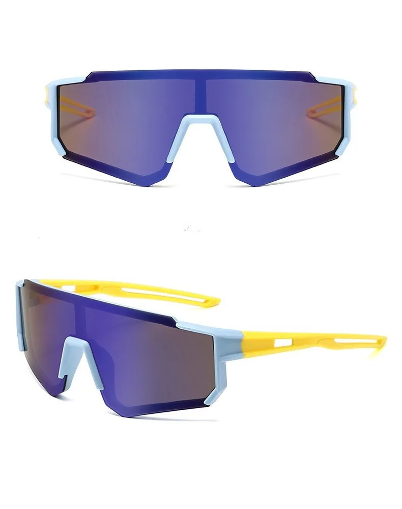 2025 New Model Colorful Children's Cycling Sunglasses Boys Girls Wind Proof Sand Proof Riding Sports Sunglasses