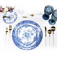 

Newest elegant Bone China dinnerware sets wedding dinner set porcelain