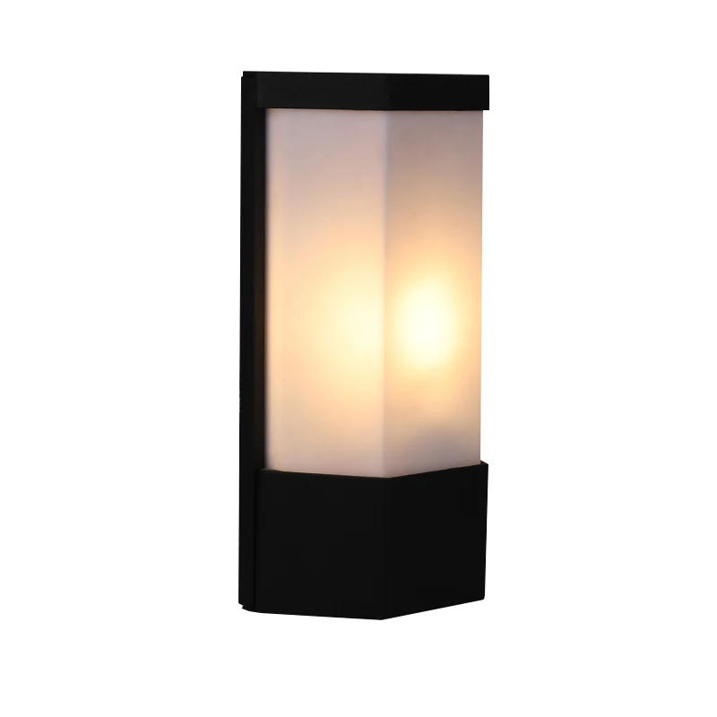 IP54 Black Lighting Exterior Metal Outdoor Wall Lamps