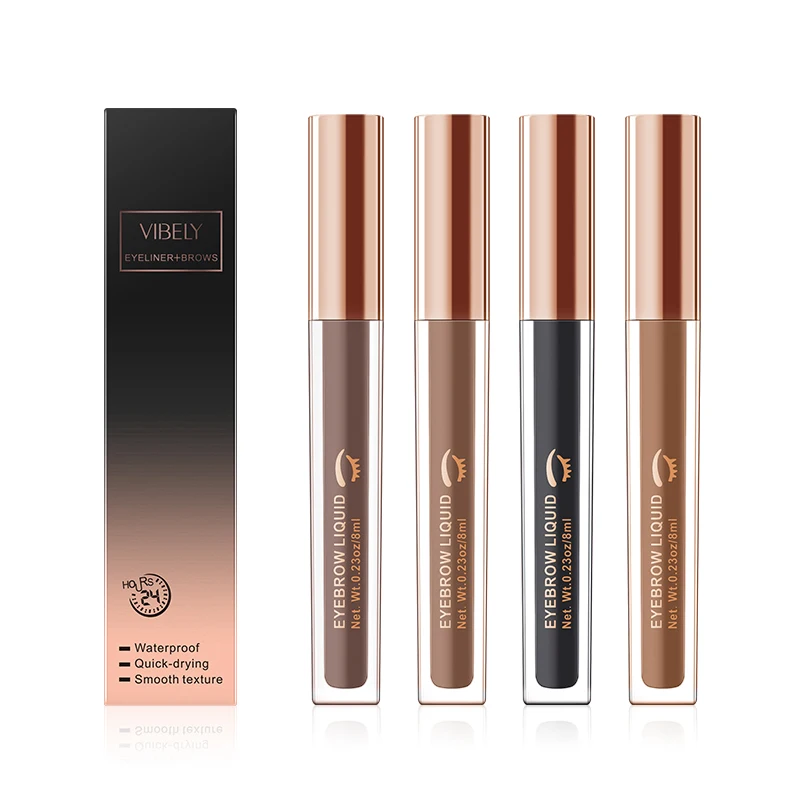 

Double head rotating automatic eyebrow pencil eyebrow pencils slim waterproof private label eyebrow pencil for eye brow
