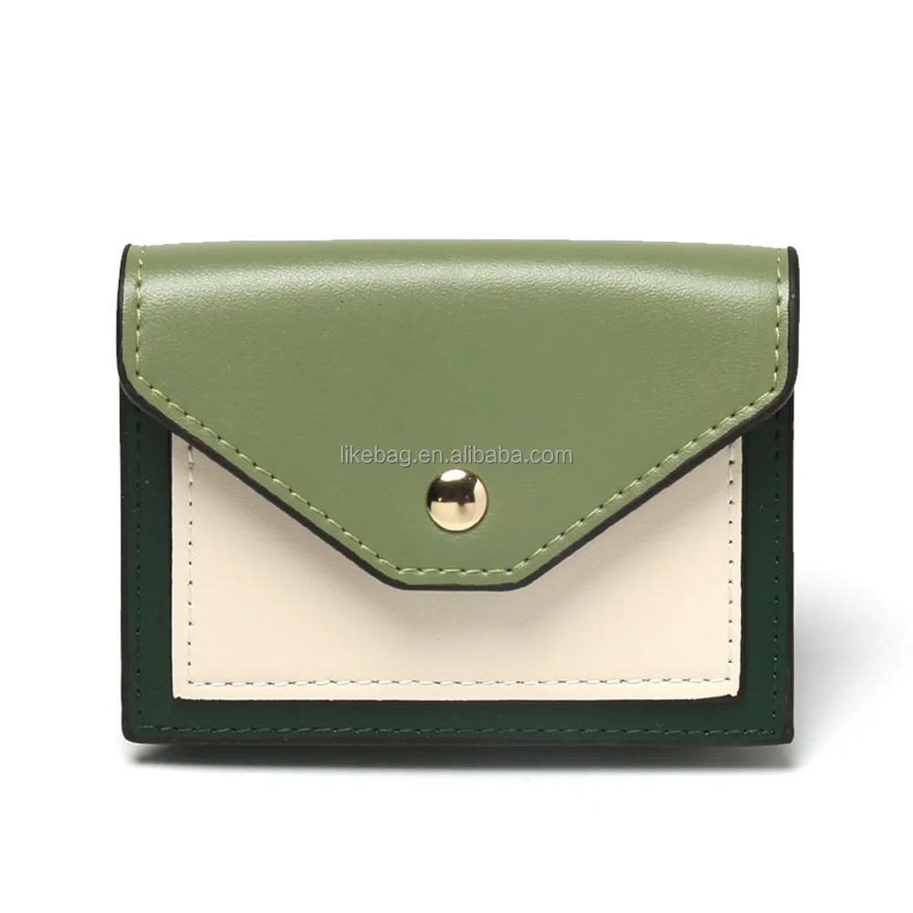 

LIKEBAG new hot sell fashion ladies leather credit card purse womens wallets pu leather