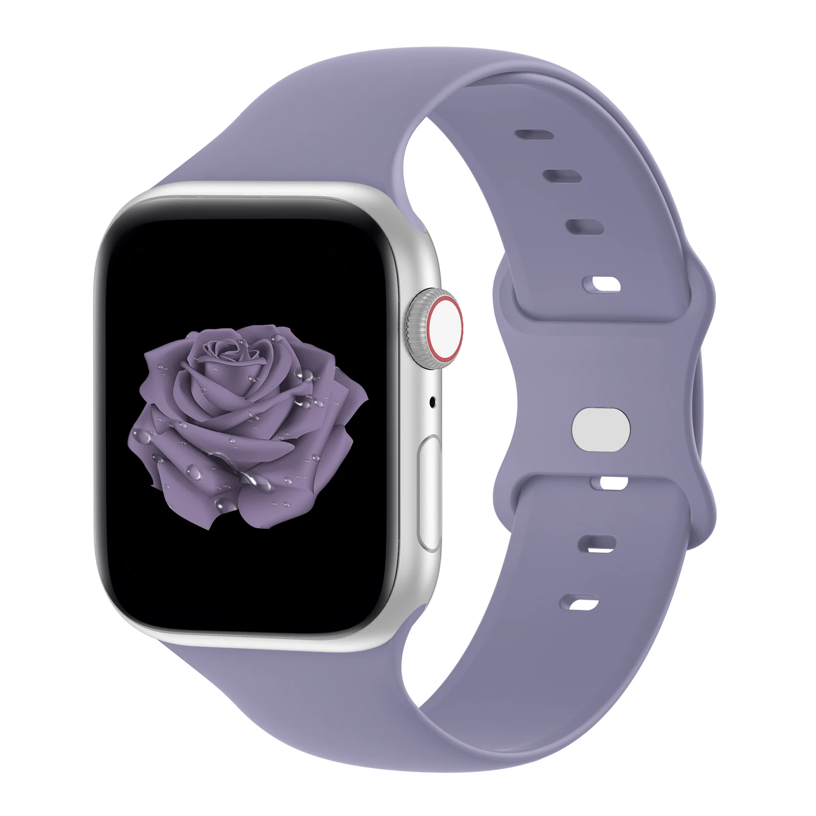

2018 Silicone Band For Apple Watch Series 4 For Apple Watch Silicon Bands For Silicone Apple Watch 4 Strap 40/44mm, Both conntctor and band support cusyomize