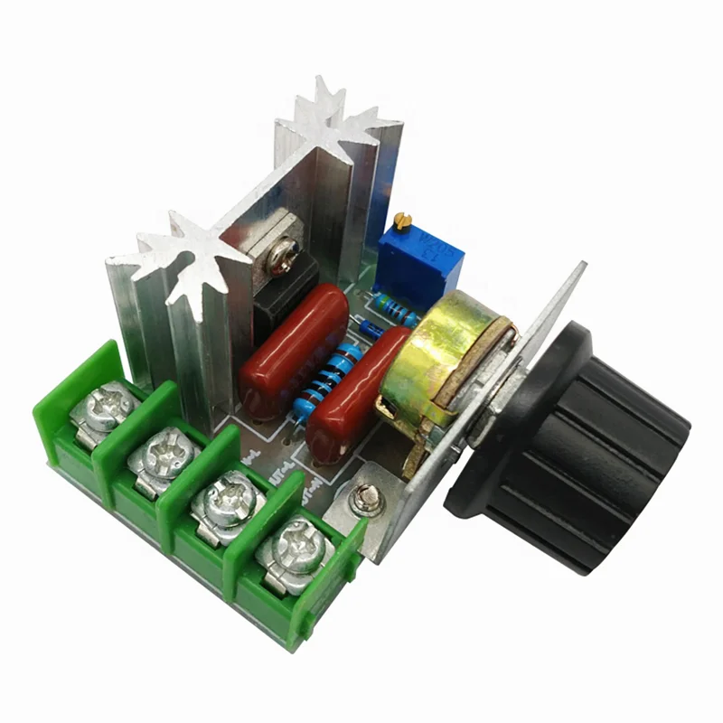 AC 220V 2000W Dimmer High Power Thyristor Dimming Speed Control Temperature Control Electronic Voltage Regulator