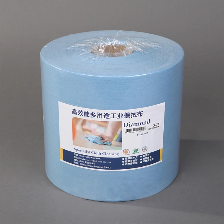 

Best performance general purpose industrial wipers roll