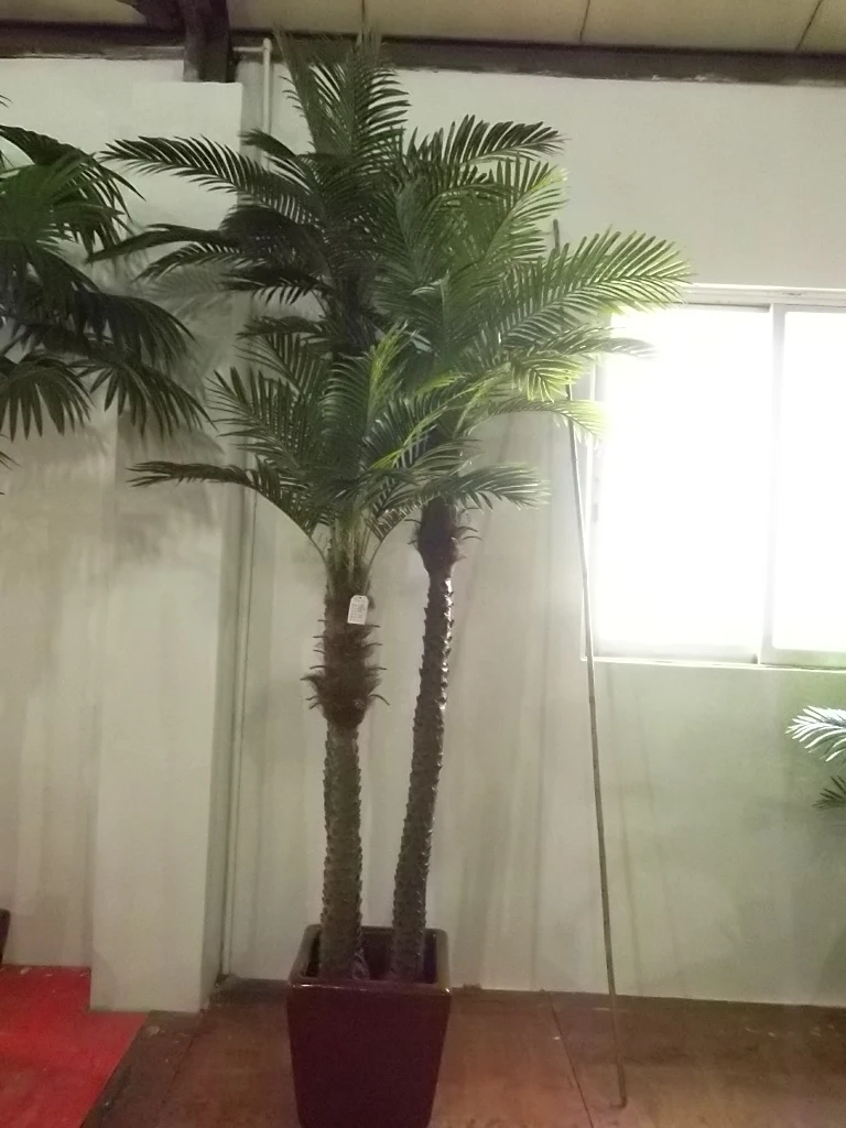 230/300cm High Kwai Phoneix Palm Tree Plastic Outdoor Cheap Tropical